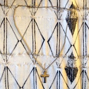 James Avery Cross and Chain Necklace